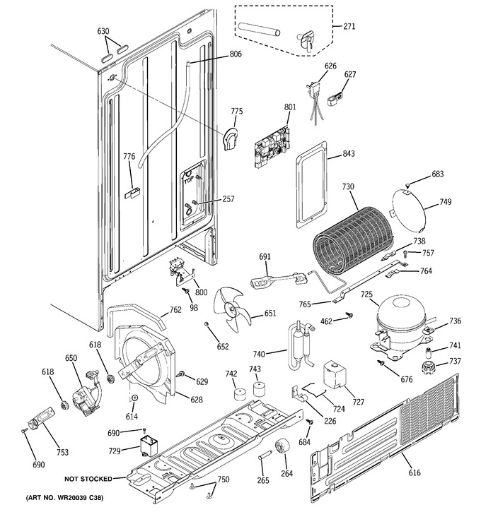 Diagram for HSH25GFBBWW
