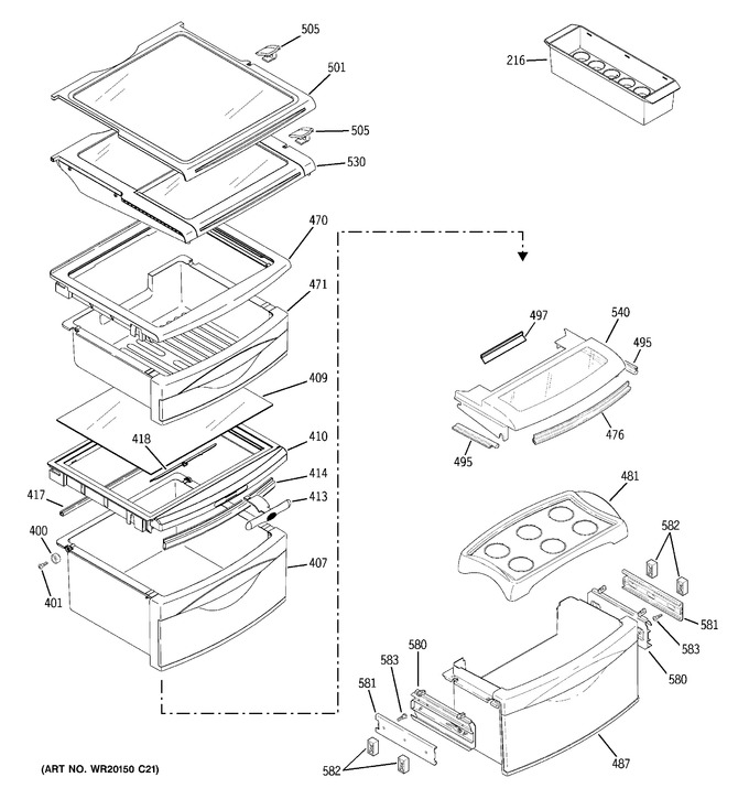 Diagram for GSE28VGBAFWW