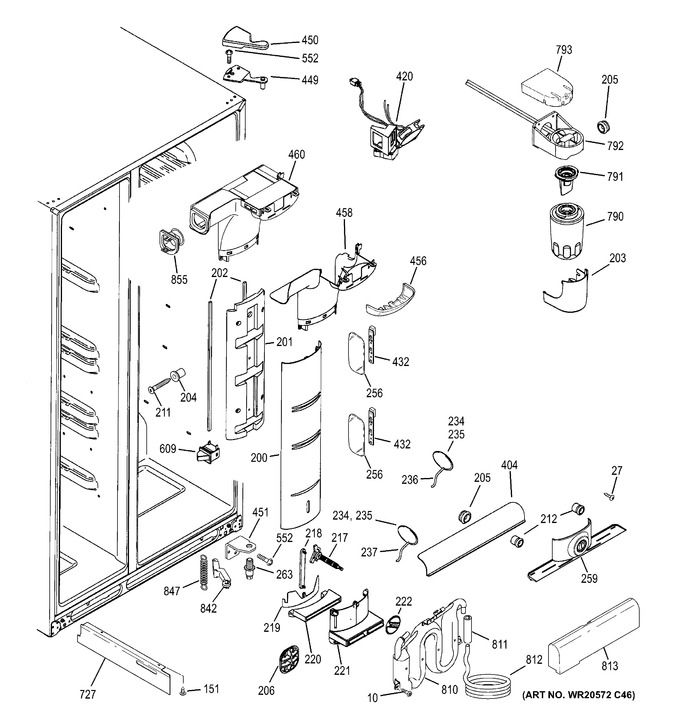 Diagram for GSE28VHBATWW
