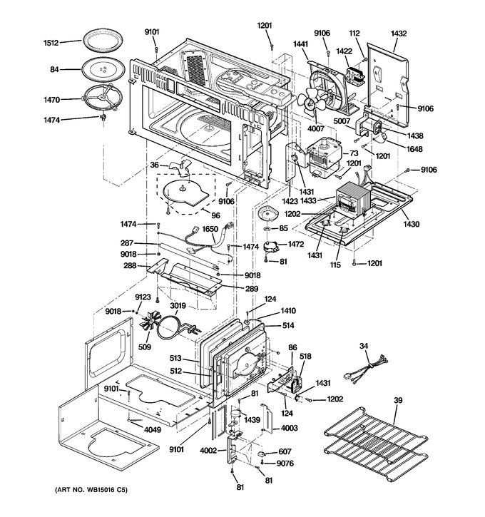 Diagram for PSA1200RWW01