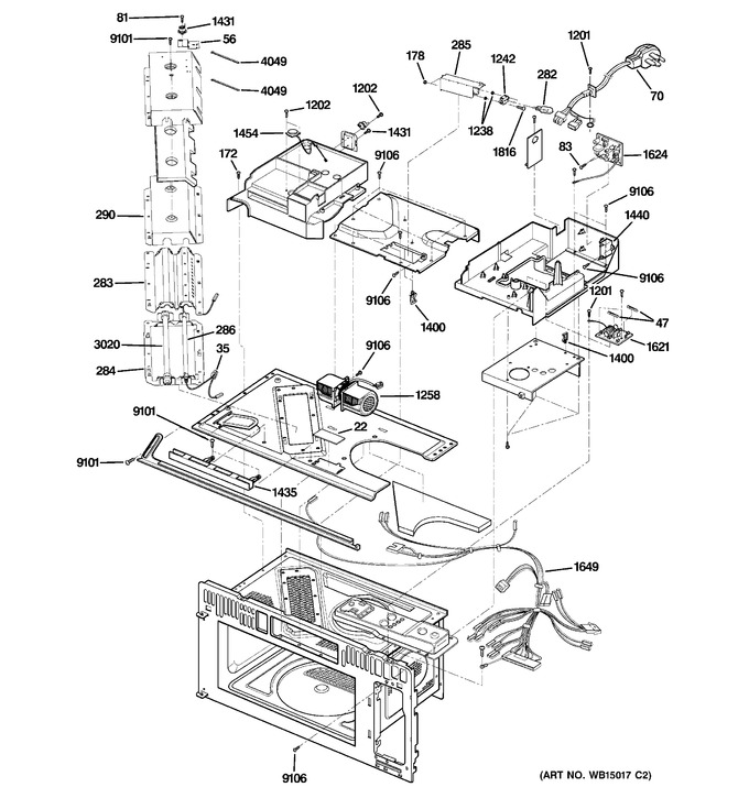 Diagram for PSA1200RWW01
