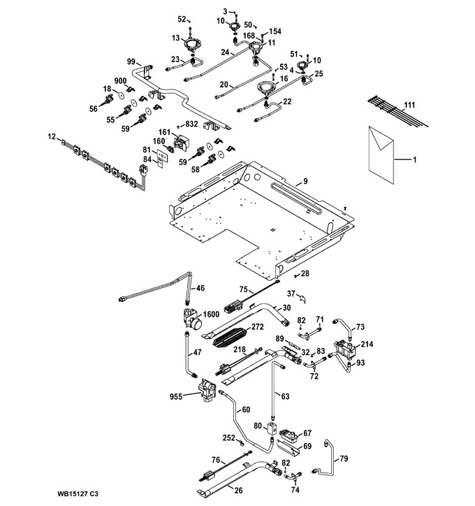 Diagram for JGB870SET1SS