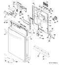 Diagram for 1 - Escutcheon & Door Assembly