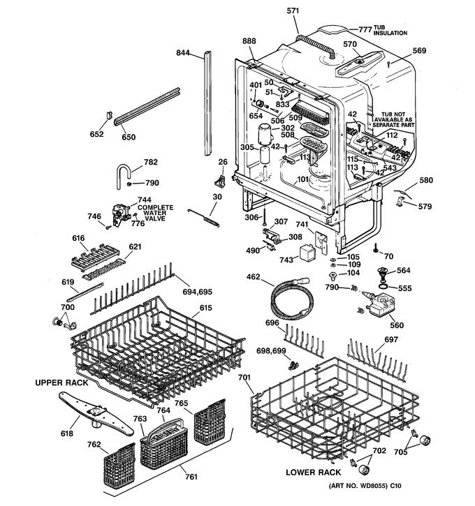 Diagram for GSD5910F00AA