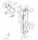 Diagram for 1 - Freezer Door