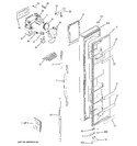Diagram for 1 - Freezer Door