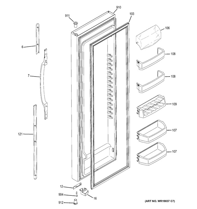 Diagram for GSS25QGSCWW
