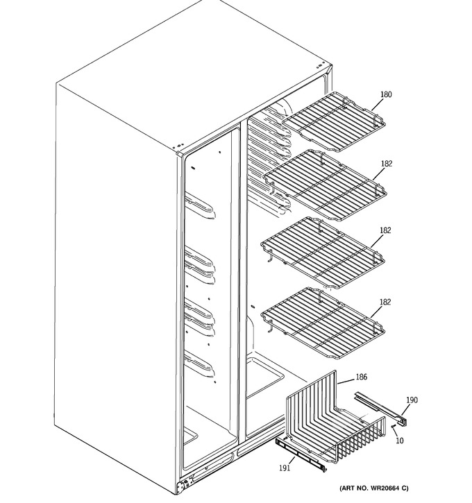 Diagram for GSHF5KGXECWW