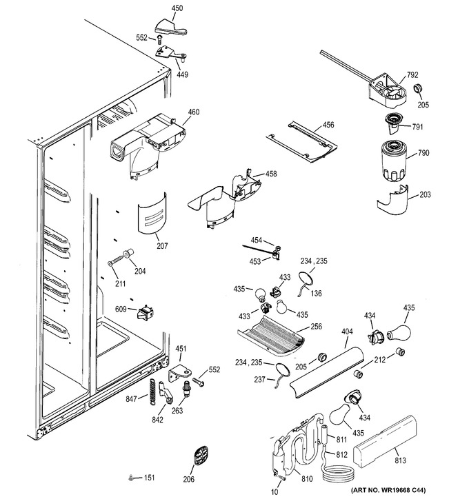 Diagram for DSS25KGTABB