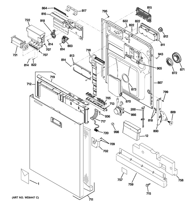 Diagram for ZBD8900V50II