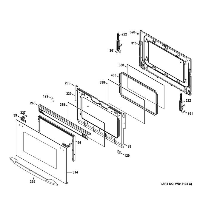 Diagram for PGB995DET2WW
