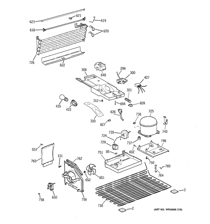 Diagram for GTH18CCD4RWW