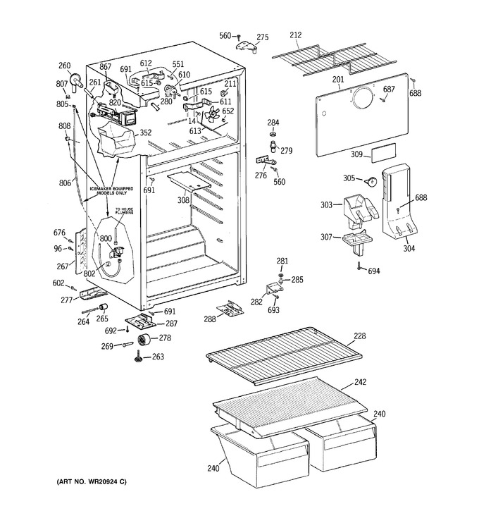 Diagram for GTS18CCDHRWW