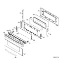 Diagram for 6 - Upper Door