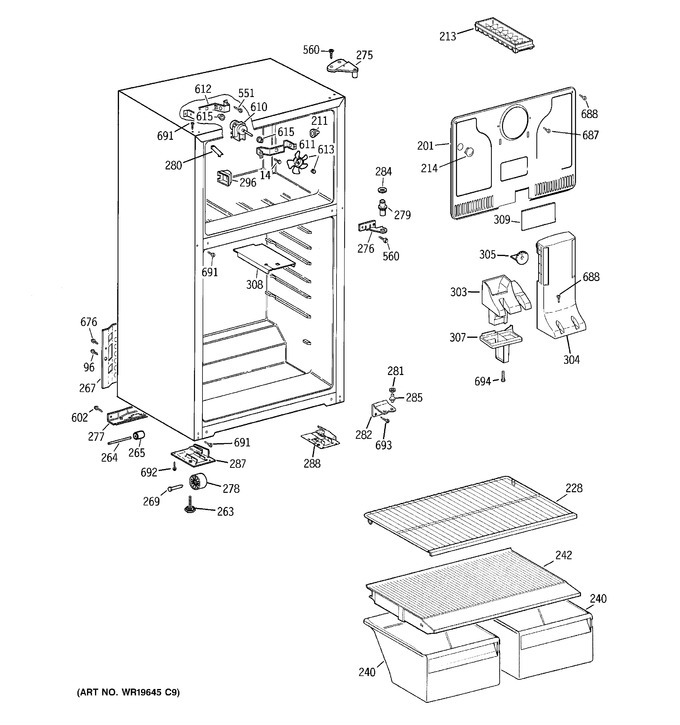 Diagram for GTS18CBDJRWW