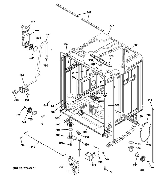 Diagram for ZBD6900D00II