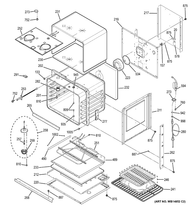 Diagram for ZET938SM2SS