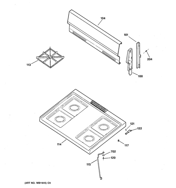 Diagram for JGBS07DET3BB