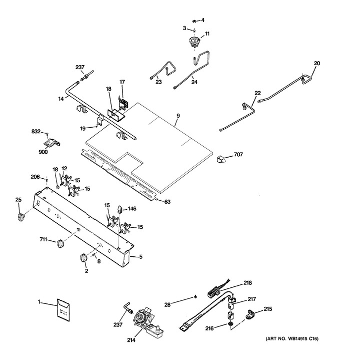 Diagram for RGB530DET3BB