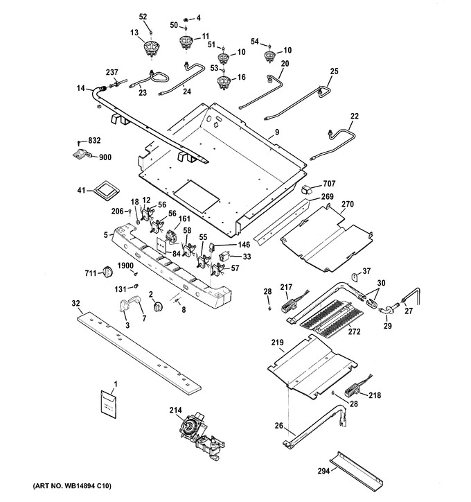 Diagram for JGB840SET3SS
