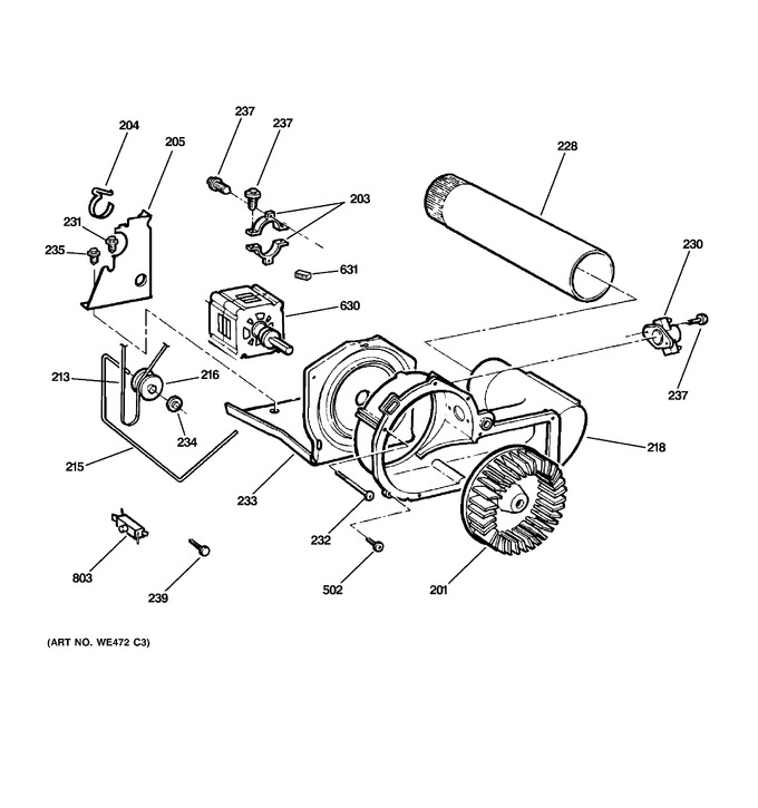 Diagram for DDC4400T4WH