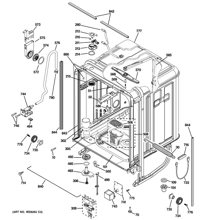 Diagram for ZBD8920V00SS