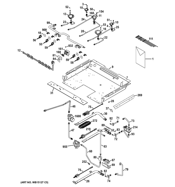 Diagram for JGB870DET2BB