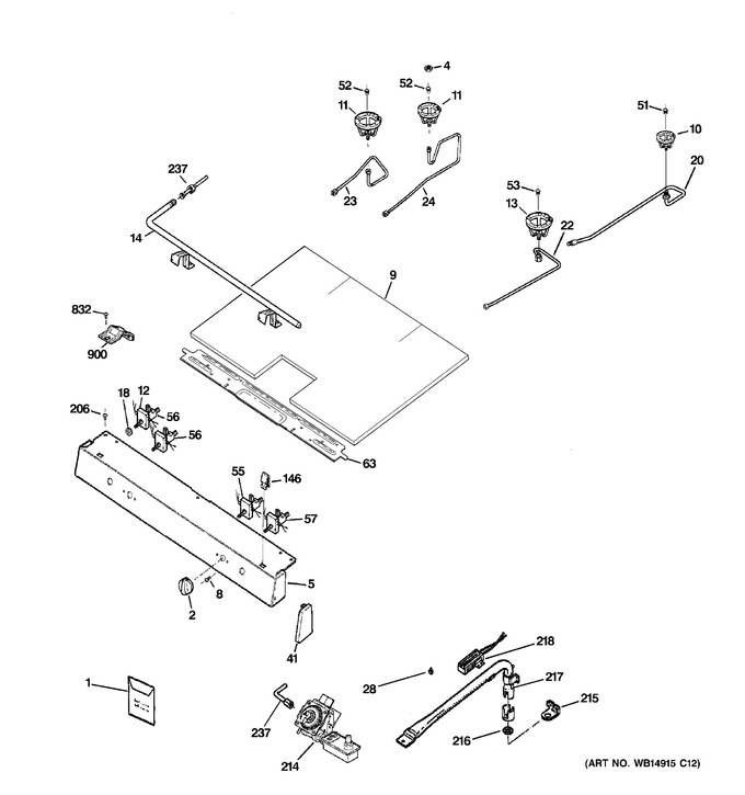 Diagram for JGBS24GEM5SS