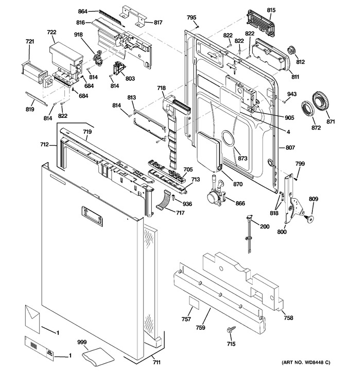 Diagram for PDWT502V50II
