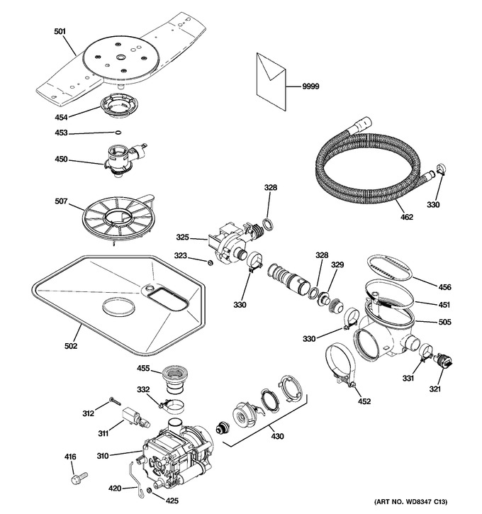 Diagram for PDWT502V50II