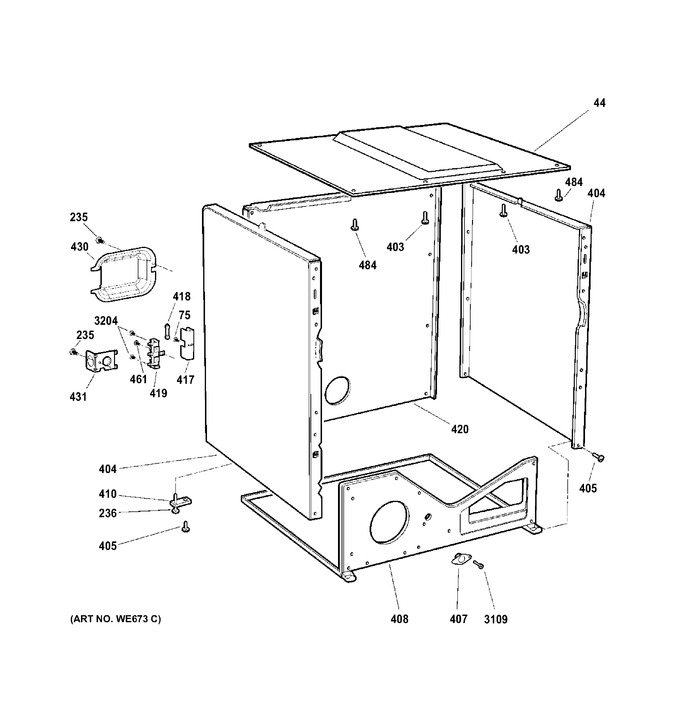 Diagram for DDC4400T5WH
