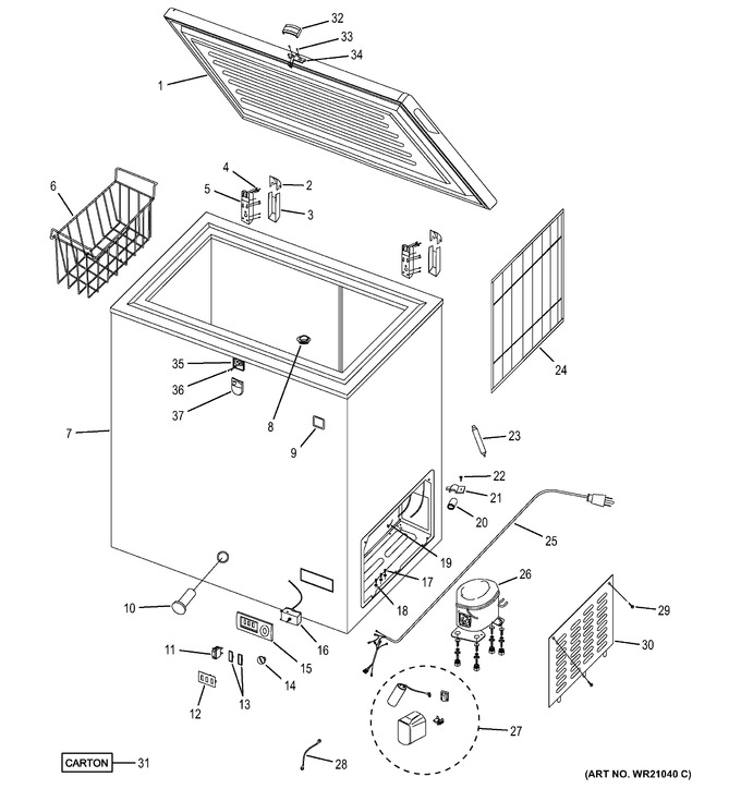 Diagram for FCM7DUHWW