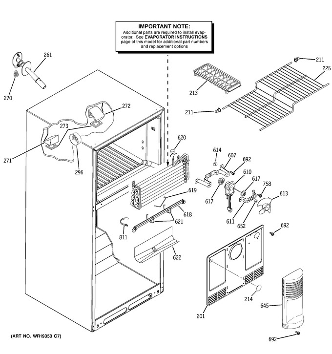 Diagram for GTH18IBDBRWW