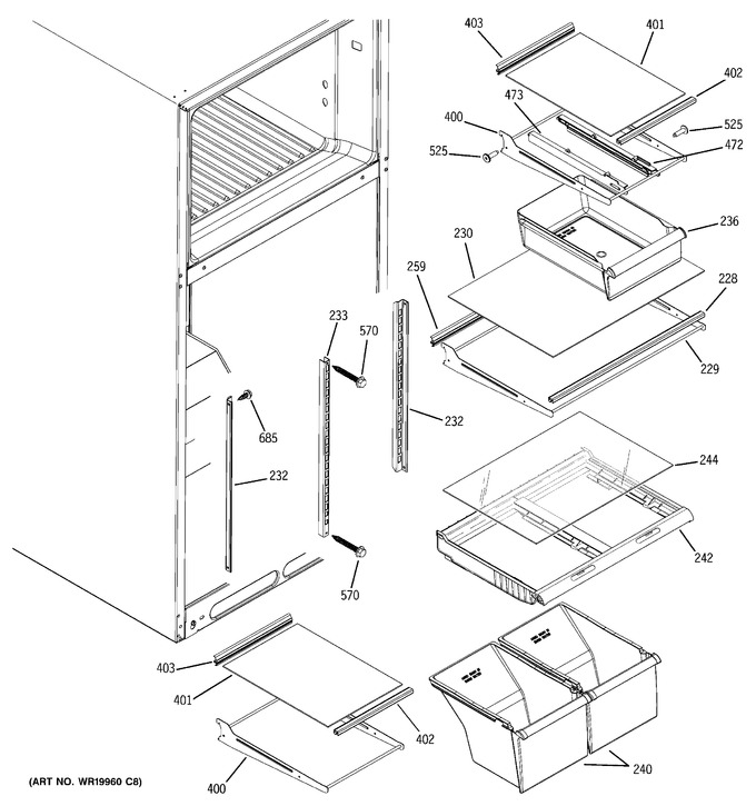 Diagram for GTH18IBDBRWW