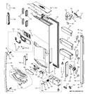 Diagram for 1 - Dispenser Door