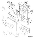 Diagram for 1 - Escutcheon & Door Assembly