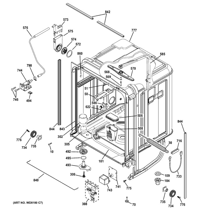 Diagram for CDW9380N20SS