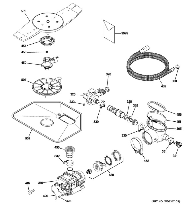 Diagram for PDWT302V00II