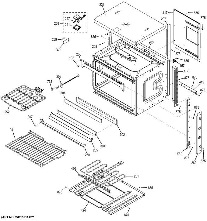 Diagram for JCK5000DF1BB
