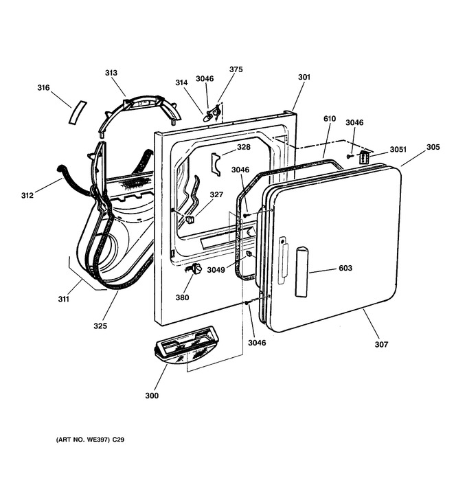 Diagram for DPSR475GW0AA
