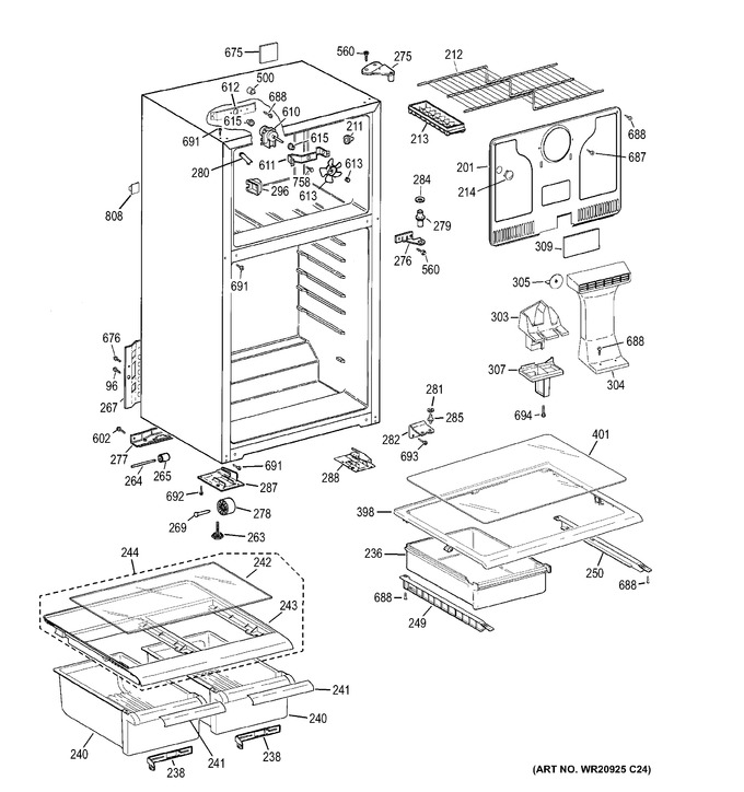 Diagram for GTH17GBEFRBB