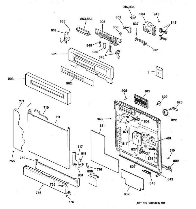 Diagram for GSD5940F00SS