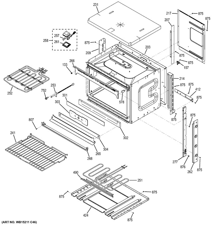 Diagram for JCK3000DF1BB