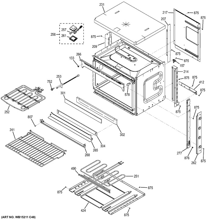 Diagram for JCT5000DF1WW