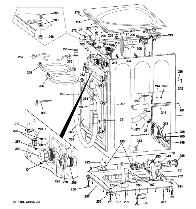 Diagram for WPDH8800J0MG