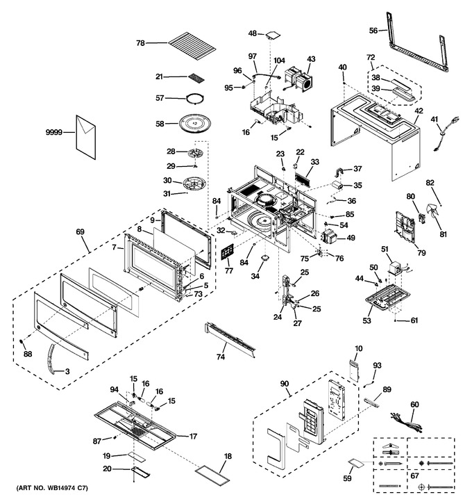 Diagram for JVM1750EP2ES