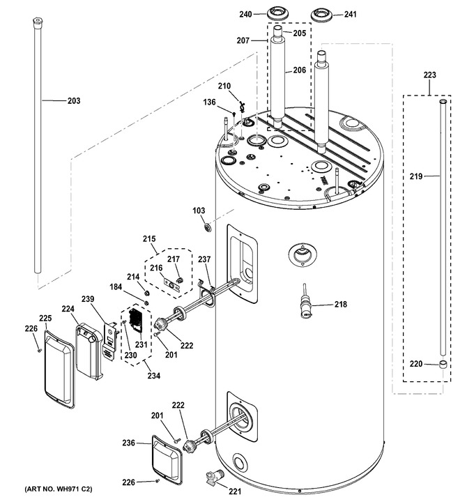 Diagram for GEH50DEEDSCB