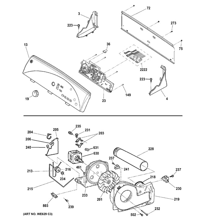 Diagram for GTDP520GD3WW