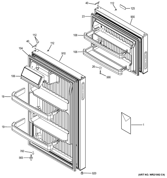 Diagram for HTN16BBEFRWW