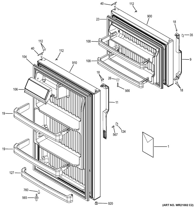 Diagram for GTH18CBEHRBB